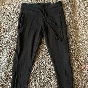 🌸PINK Black Sweatpants